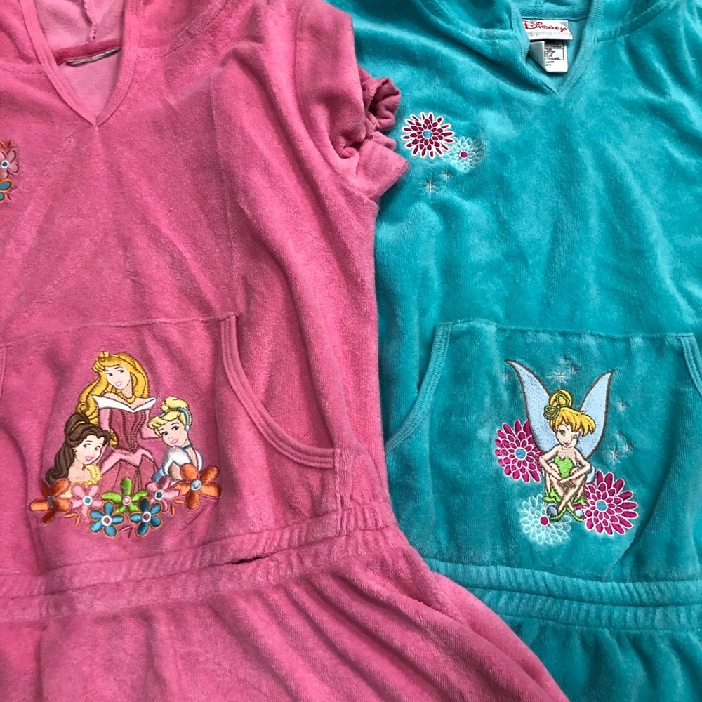 Disney Beach/Bath Robe Rompers - Picture 2 of 7